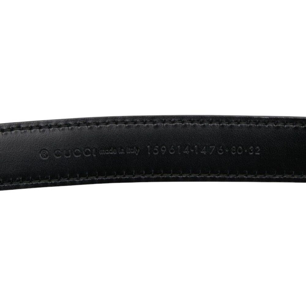 Gucci Interlocking G Python Leather Belt - image 6